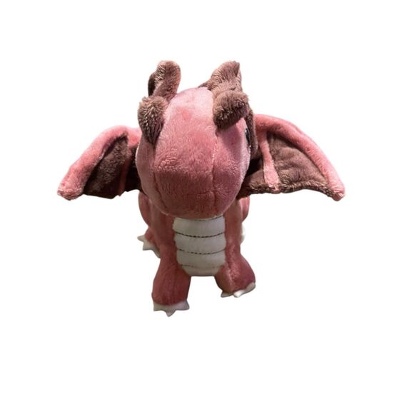 Bellzi Pink Mini Draggi the Dragon Plush Stuffed Animal Toy - Picture 11 of 14